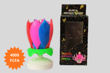 2 Bougies d'anniversaire 4000 FCFA