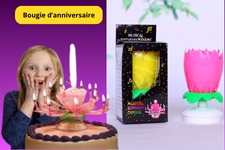 Bougie d'anniversaire